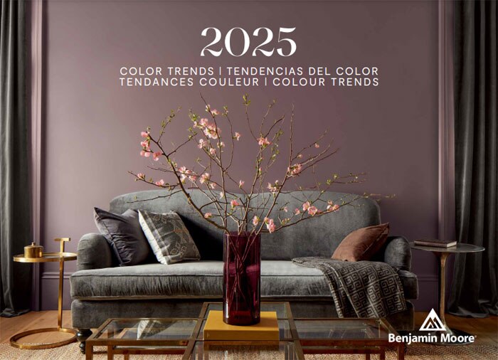 Front cover of Colour Trends 2025 colour brochure